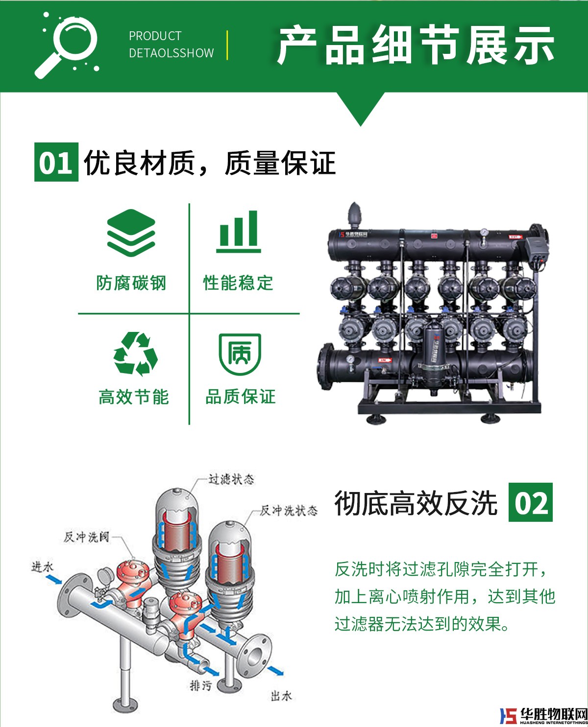 H型疊片過濾器